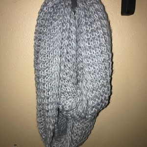 Baby blue big knit scarf ✨